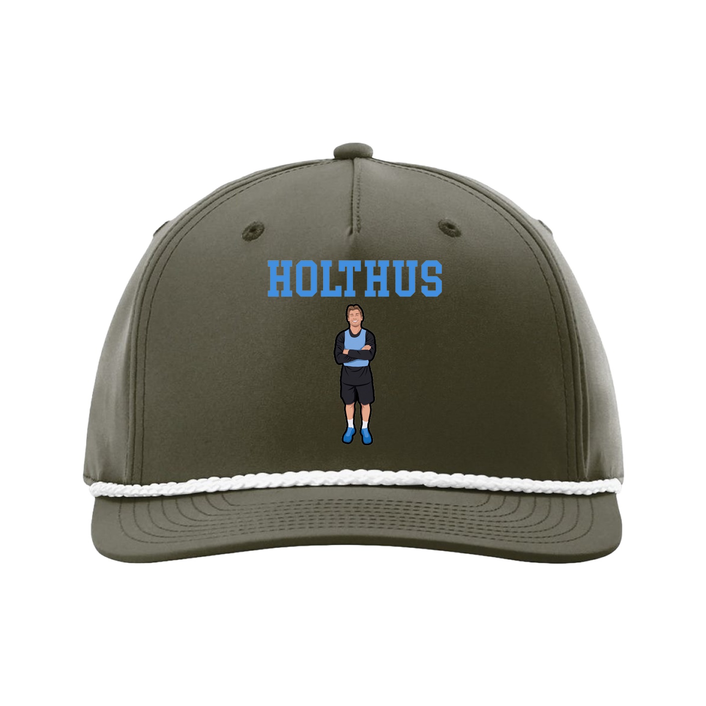 Five-Panel Classic Rope Cap — Shirsey in Green