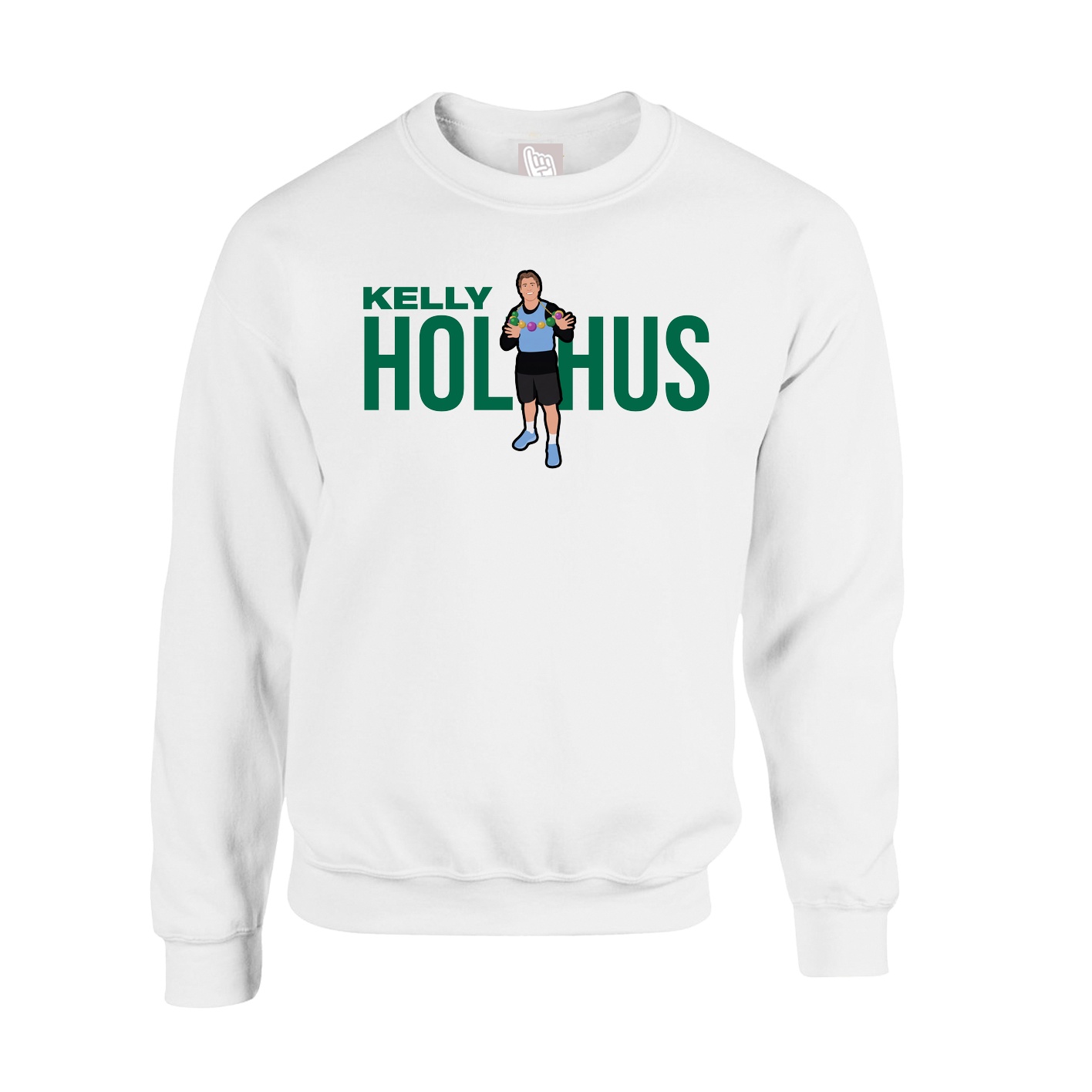 Fleece Crew — Player Name in White