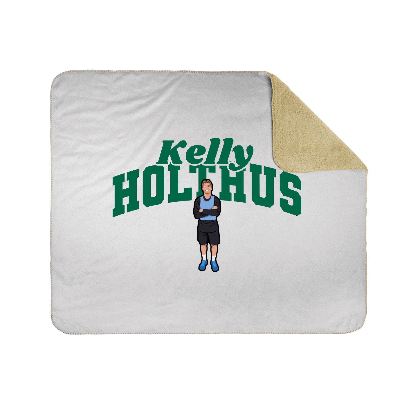 Throw Blanket — Signature Arch in White