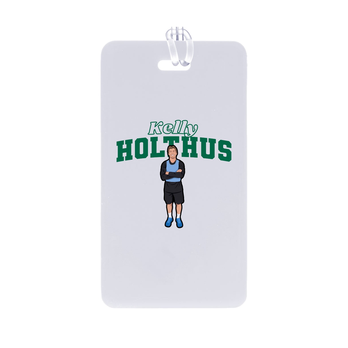 Bag Tag — Name Arch in Classic