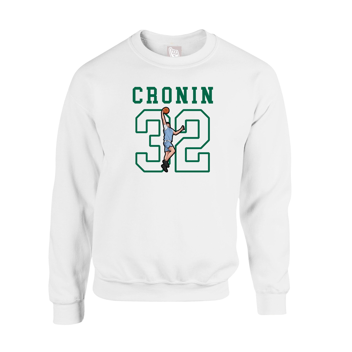 Fleece Crew — Shirsey in White