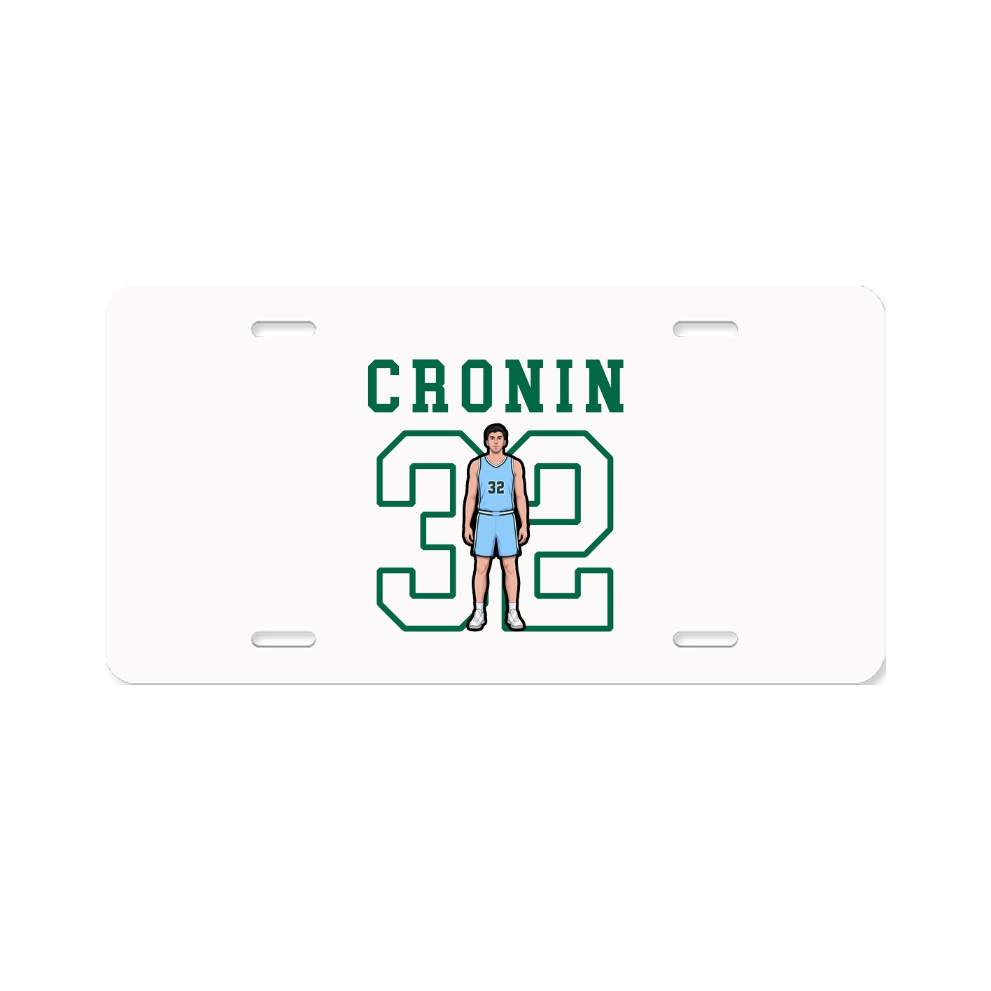 License Plate — Shirsey in Classic