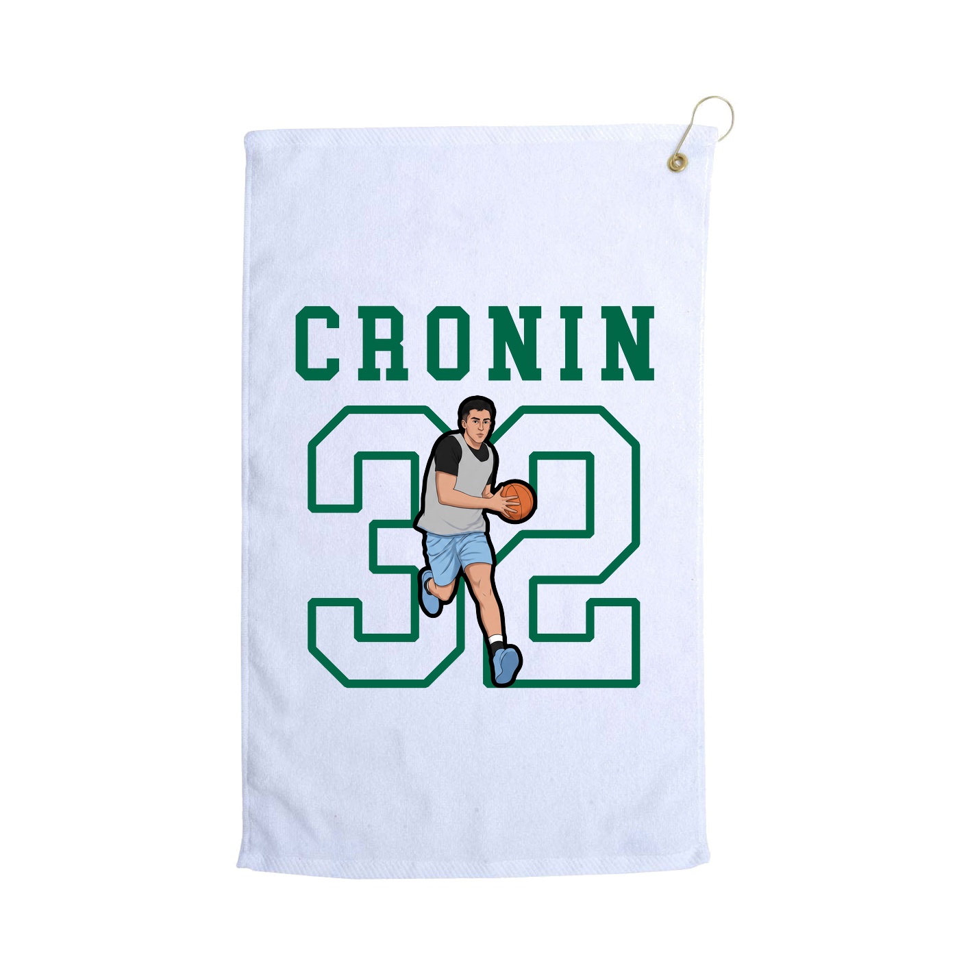Golf Towel — Shirsey in White