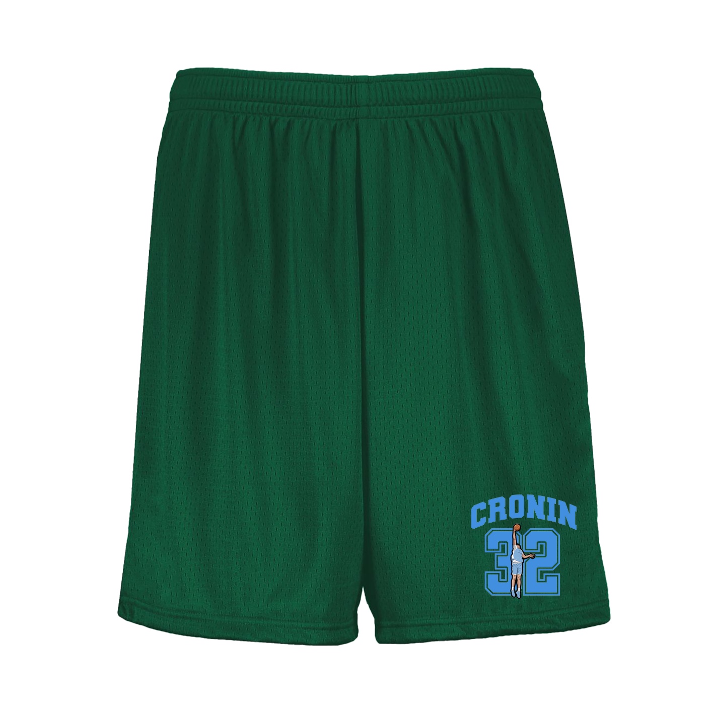 Shorts — Number in Green