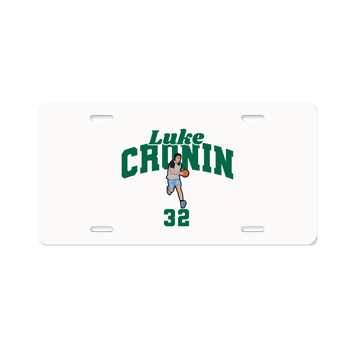 License Plate — Signature Arch in Classic