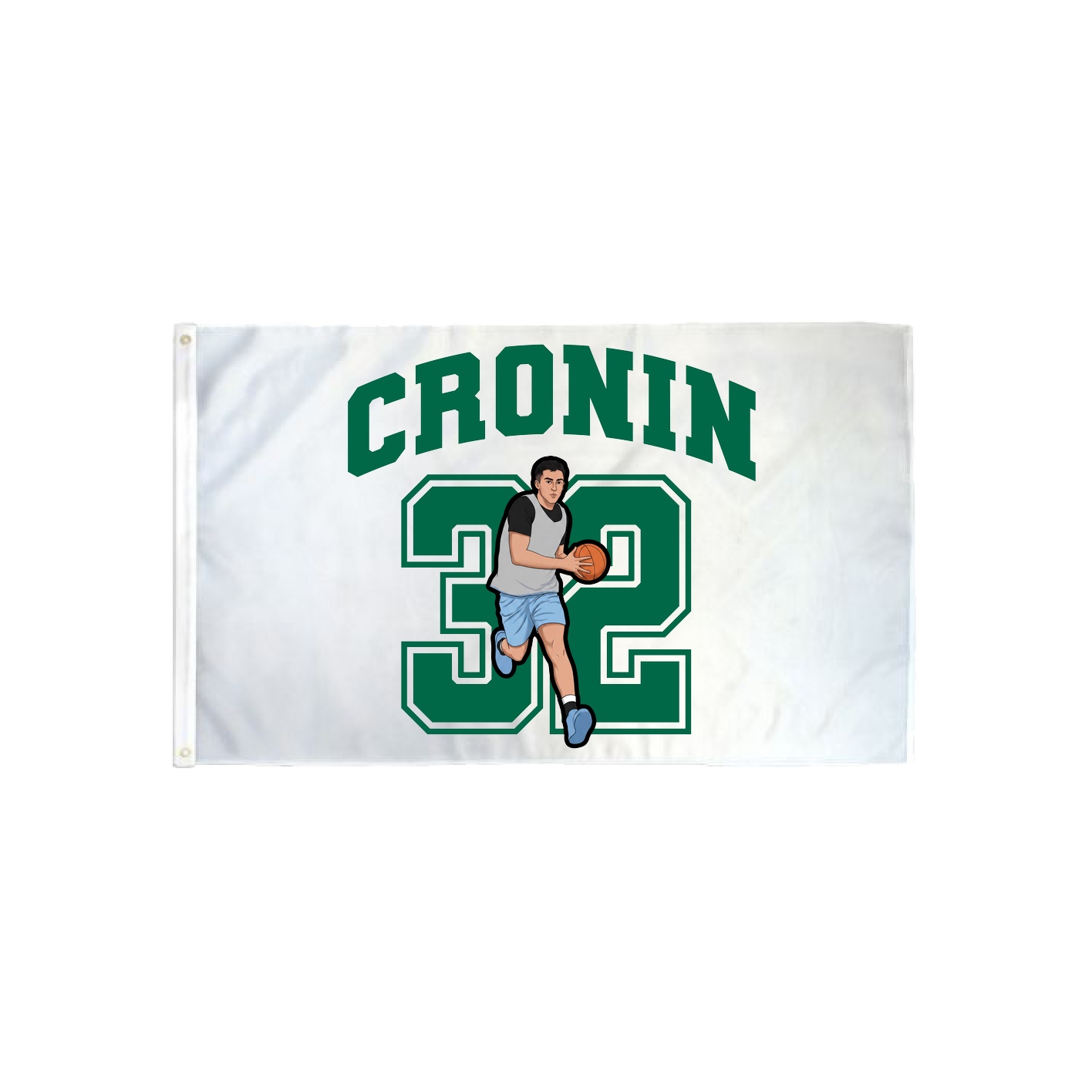 3x5 Flag — Number in Classic