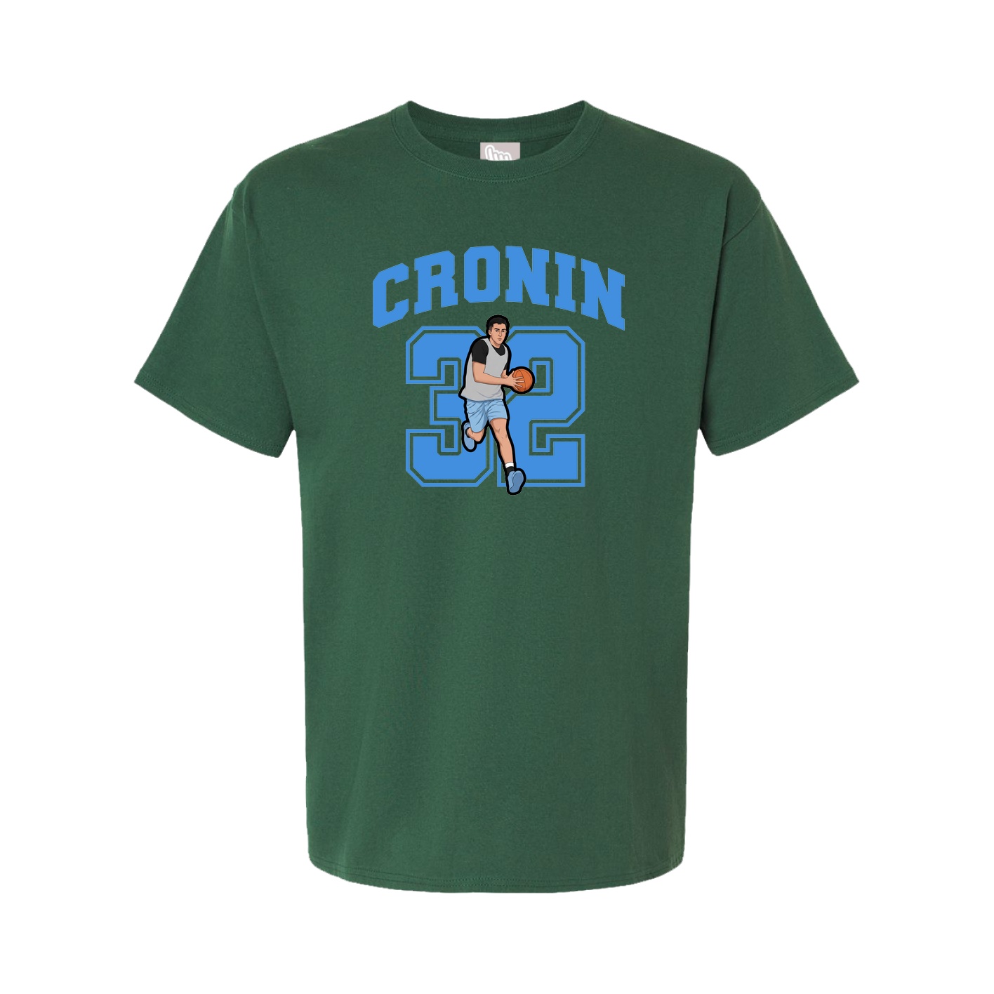 Tee — Number in Green