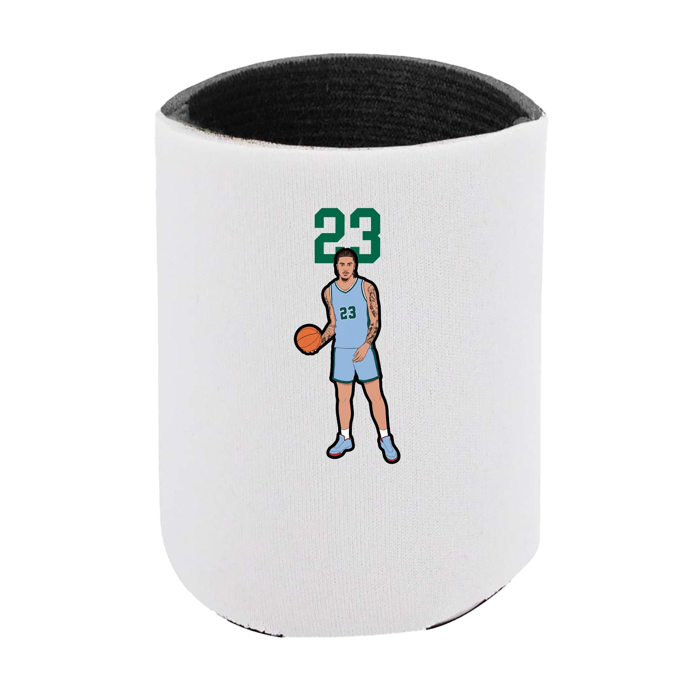 Can Holder — Number Top in White