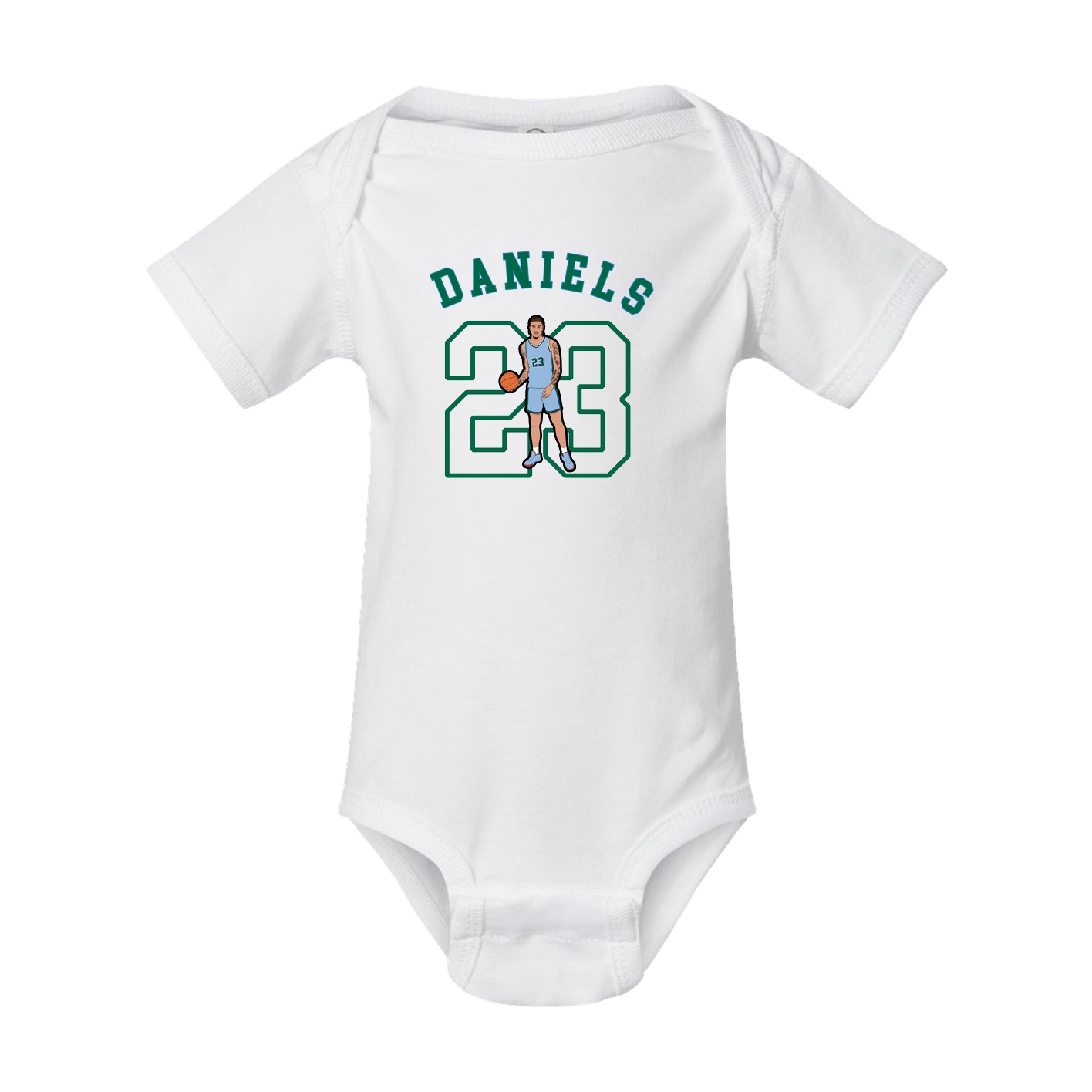 Baby Onesie — Shirsey Arch in White