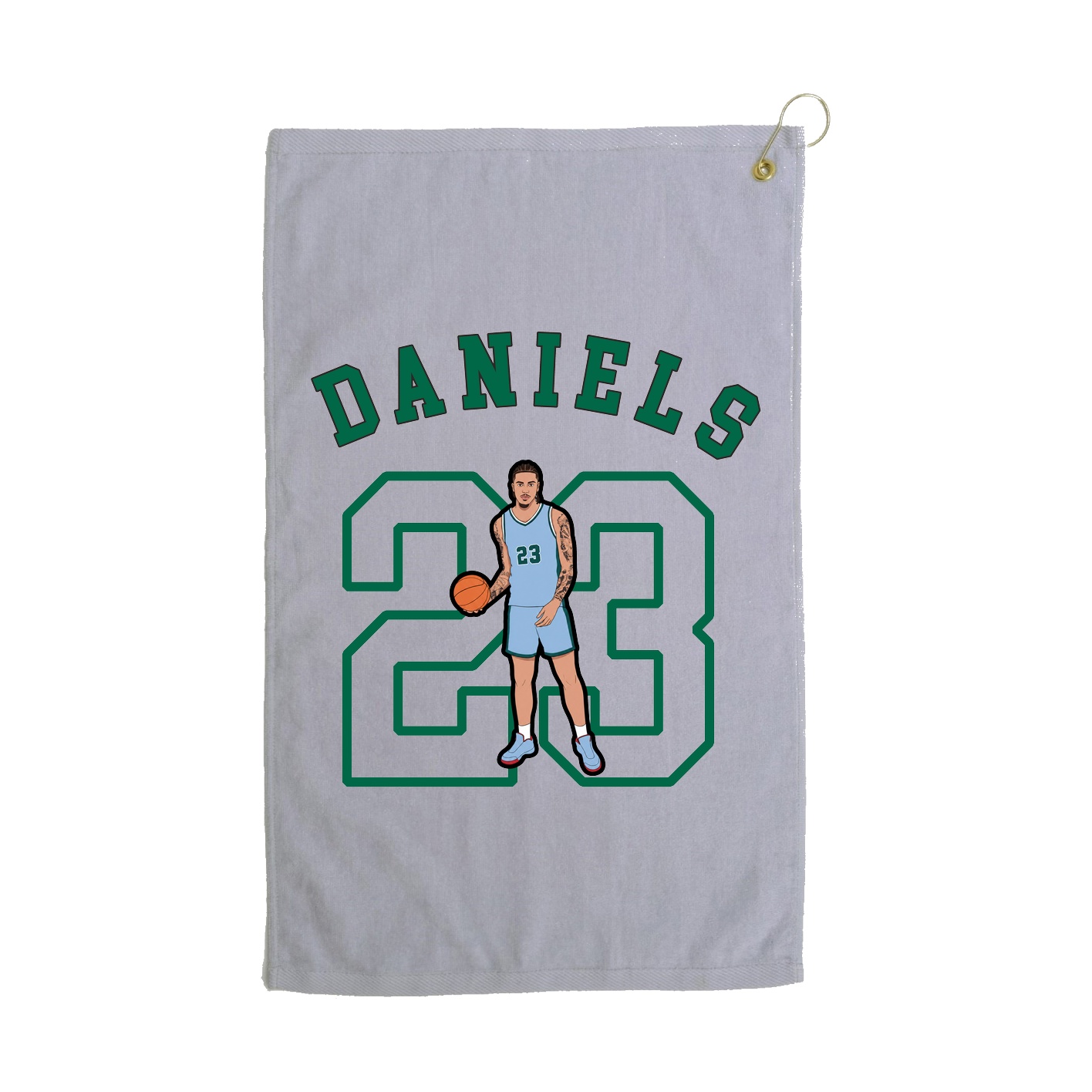 Golf Towel — Shirsey Arch in Grey