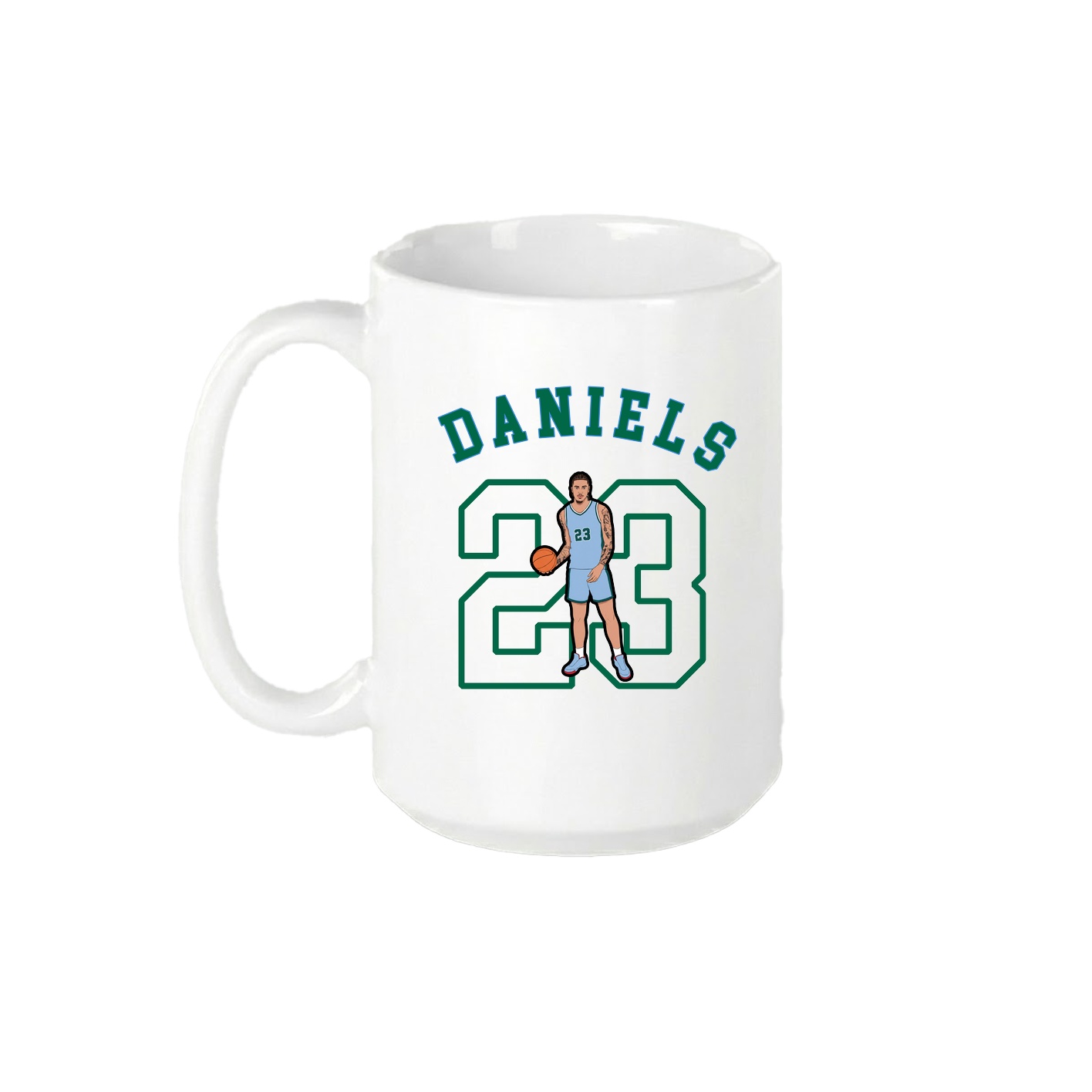 15oz Coffee Mug — Shirsey Arch in White