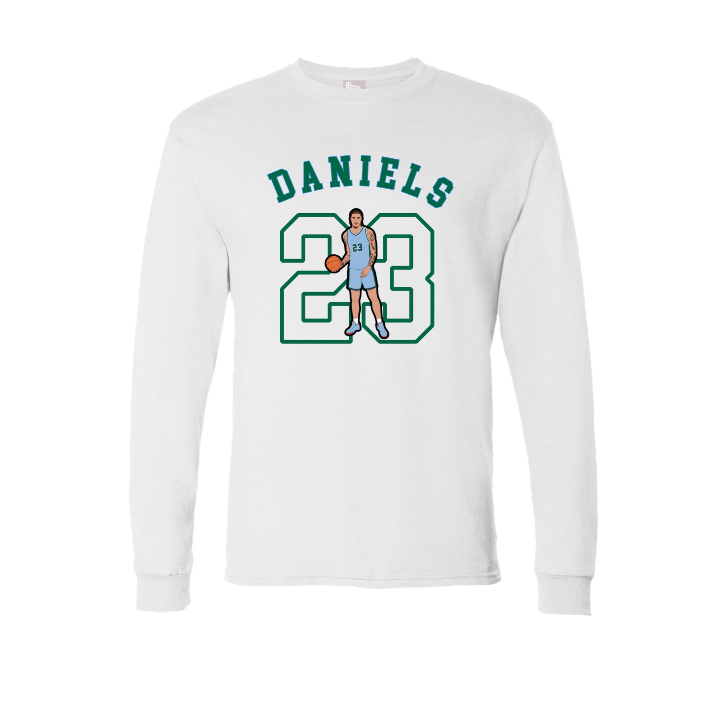Long Sleeve Tee — Shirsey Arch in White