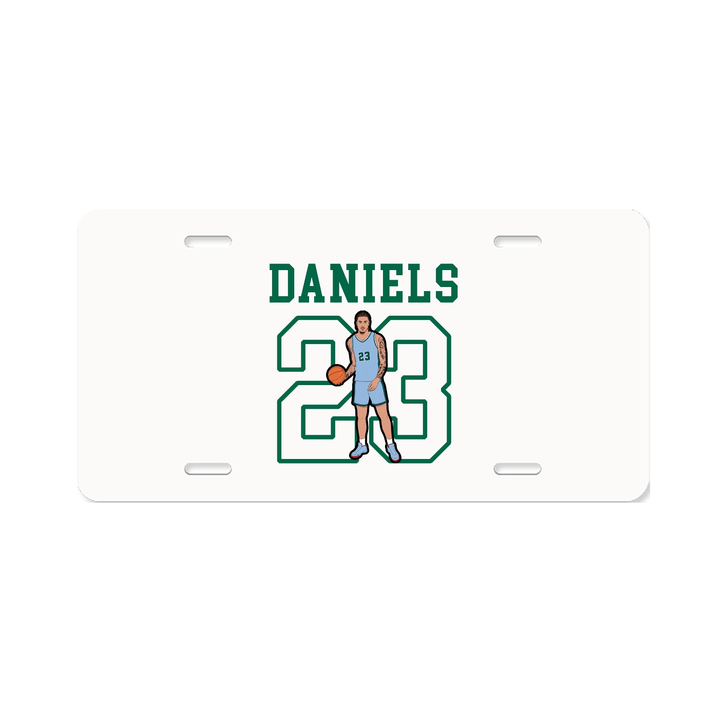 License Plate — Shirsey in Classic