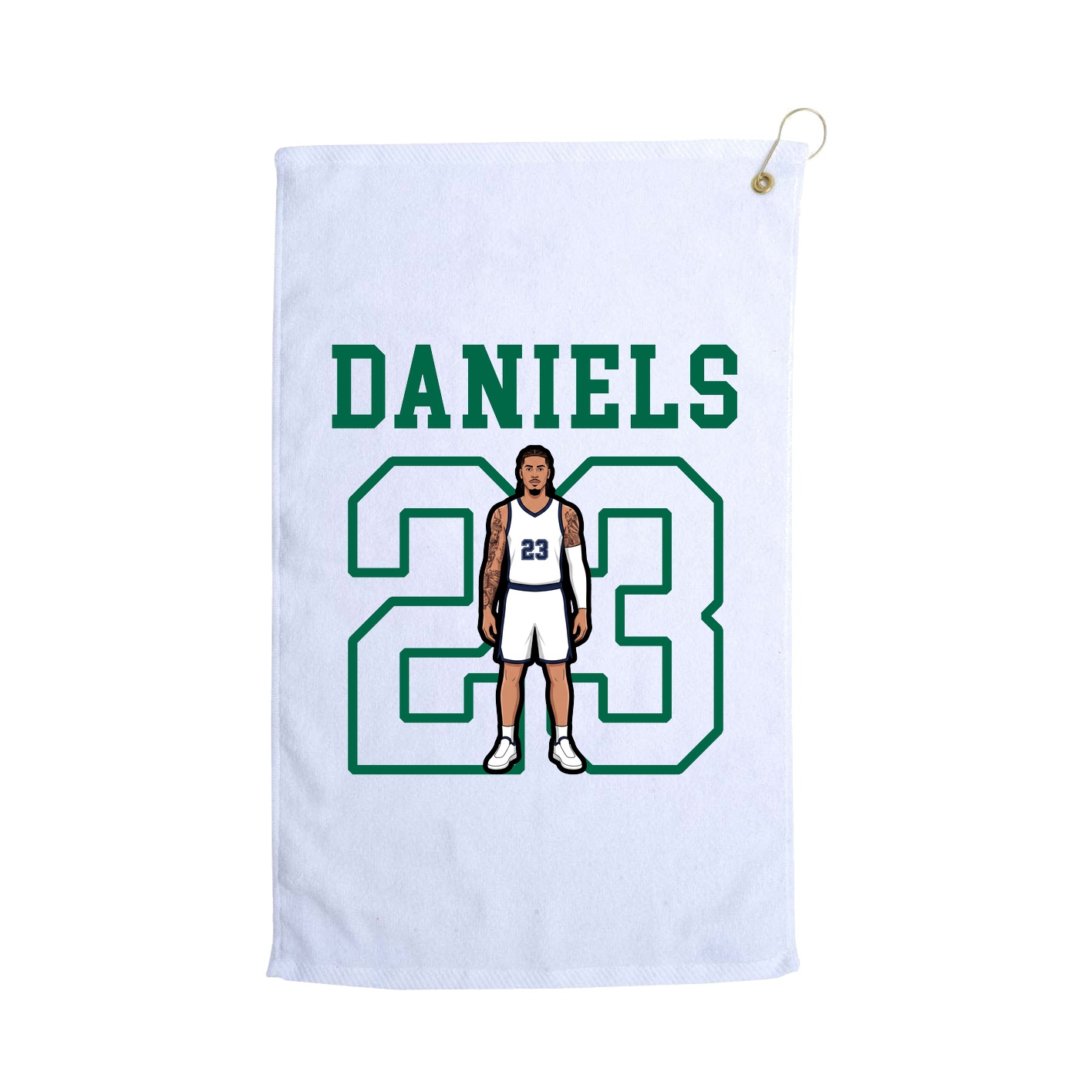 Golf Towel — Shirsey in White