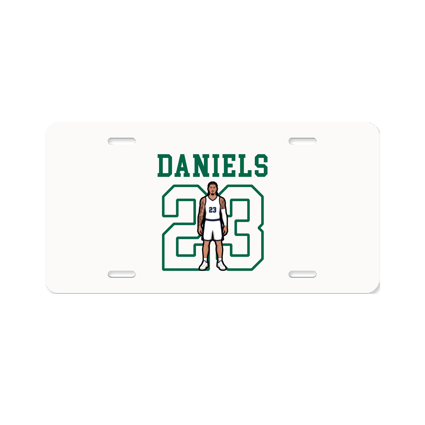 License Plate — Shirsey in Classic