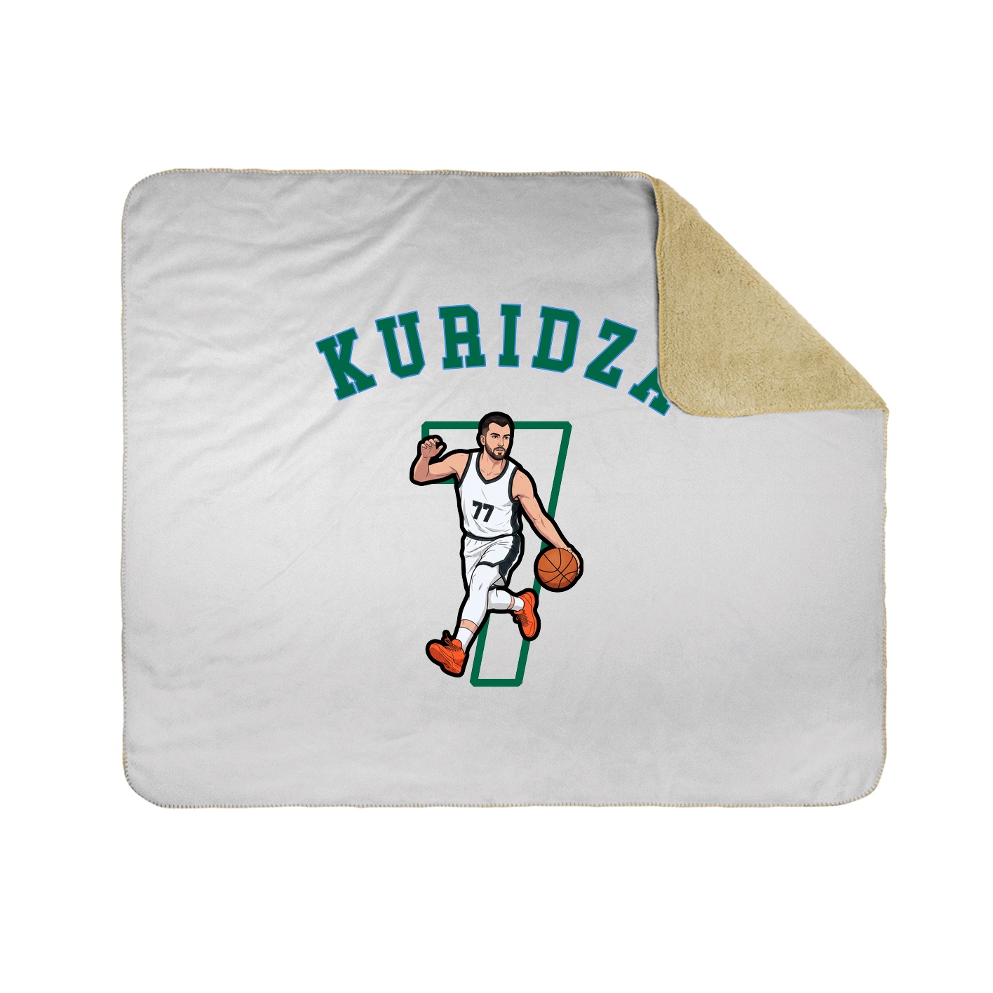 Throw Blanket — Shirsey Arch in White
