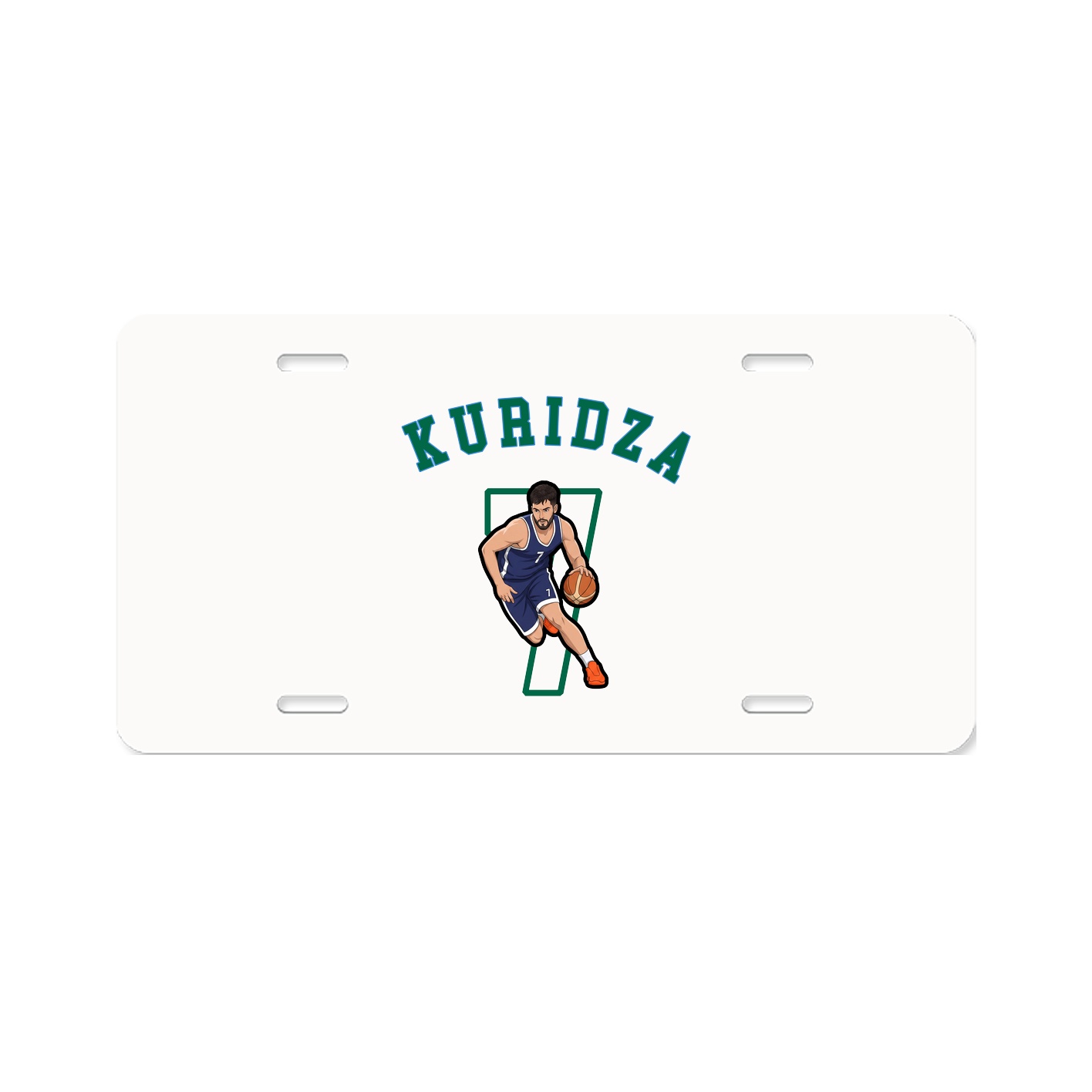 License Plate — Shirsey Arch in Classic