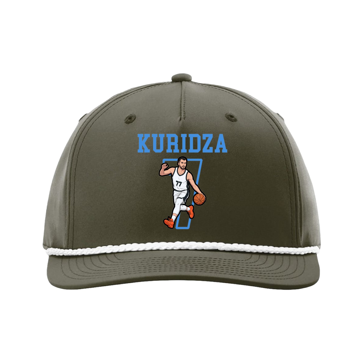 Five-Panel Classic Rope Cap — Shirsey in Green