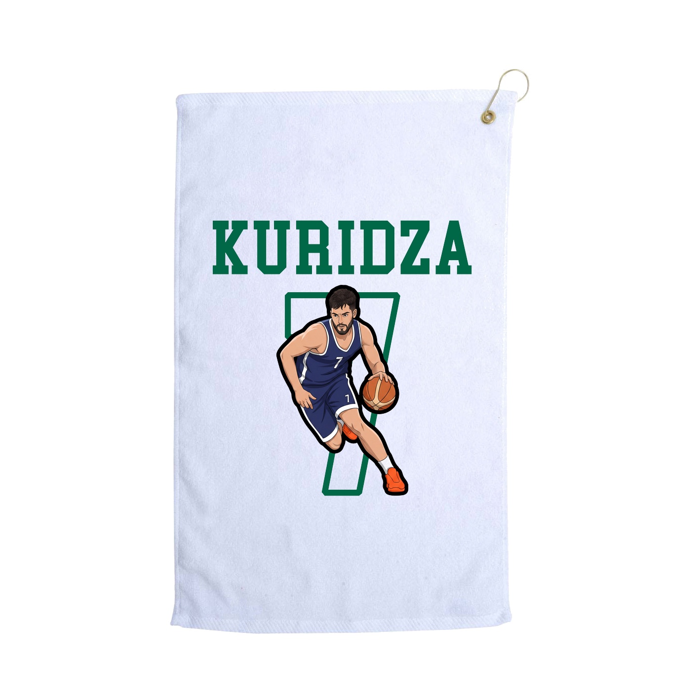 Golf Towel — Shirsey in White