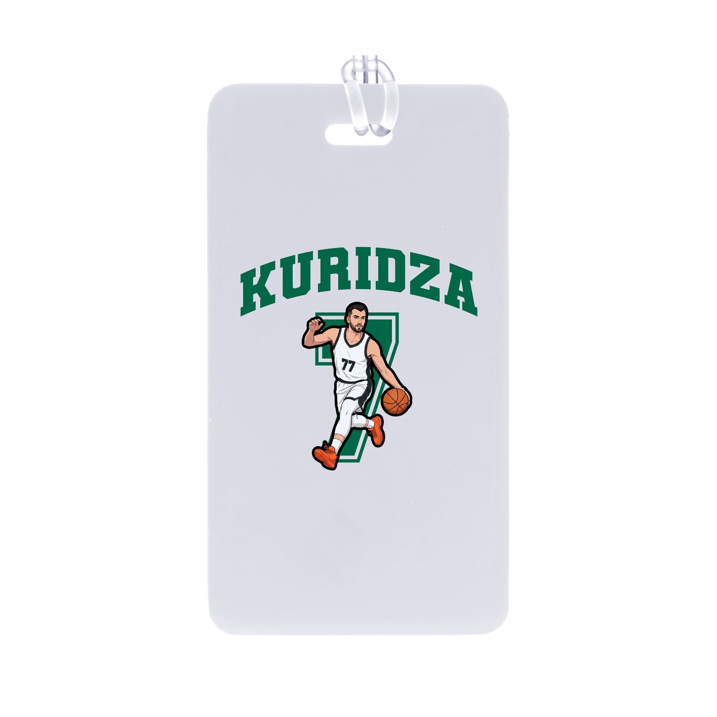 Bag Tag — Number in Classic