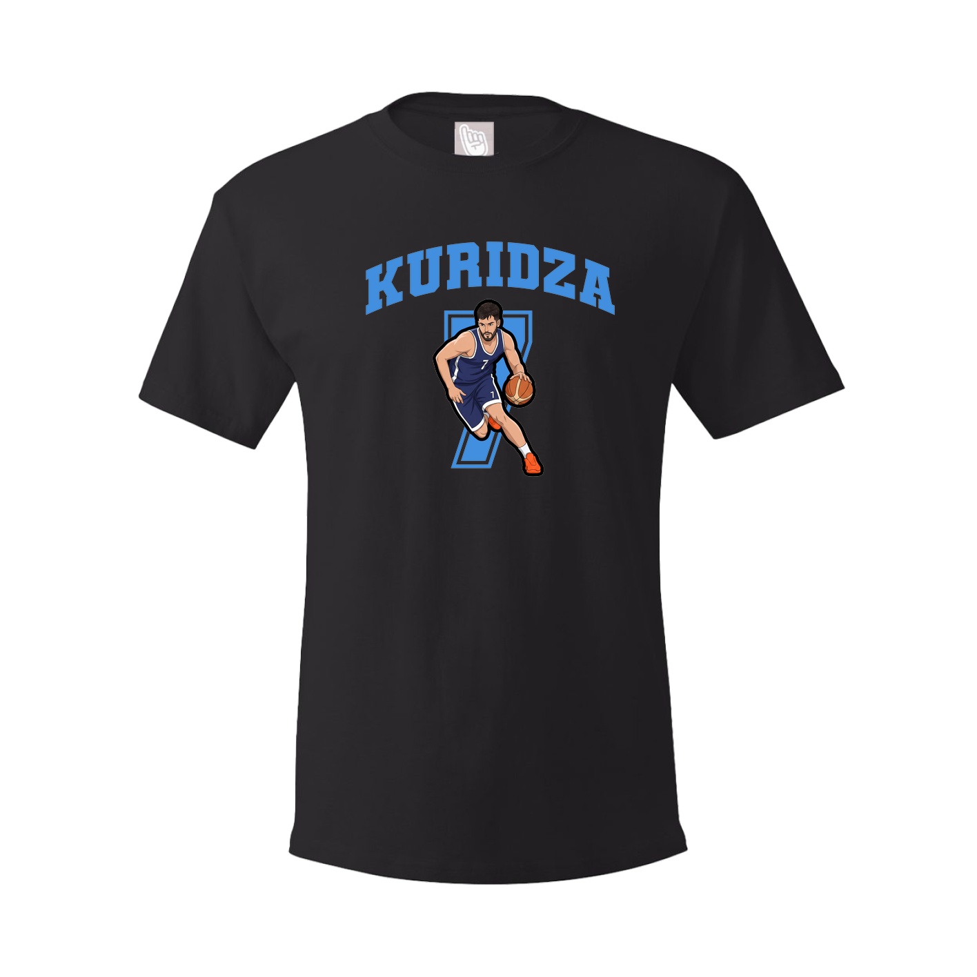 Youth Tee — Number in Black