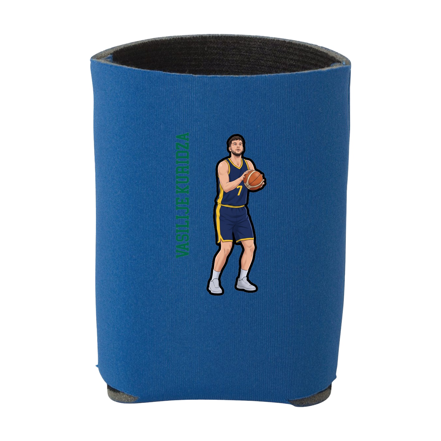 Can Holder — Name Vertical in Royal