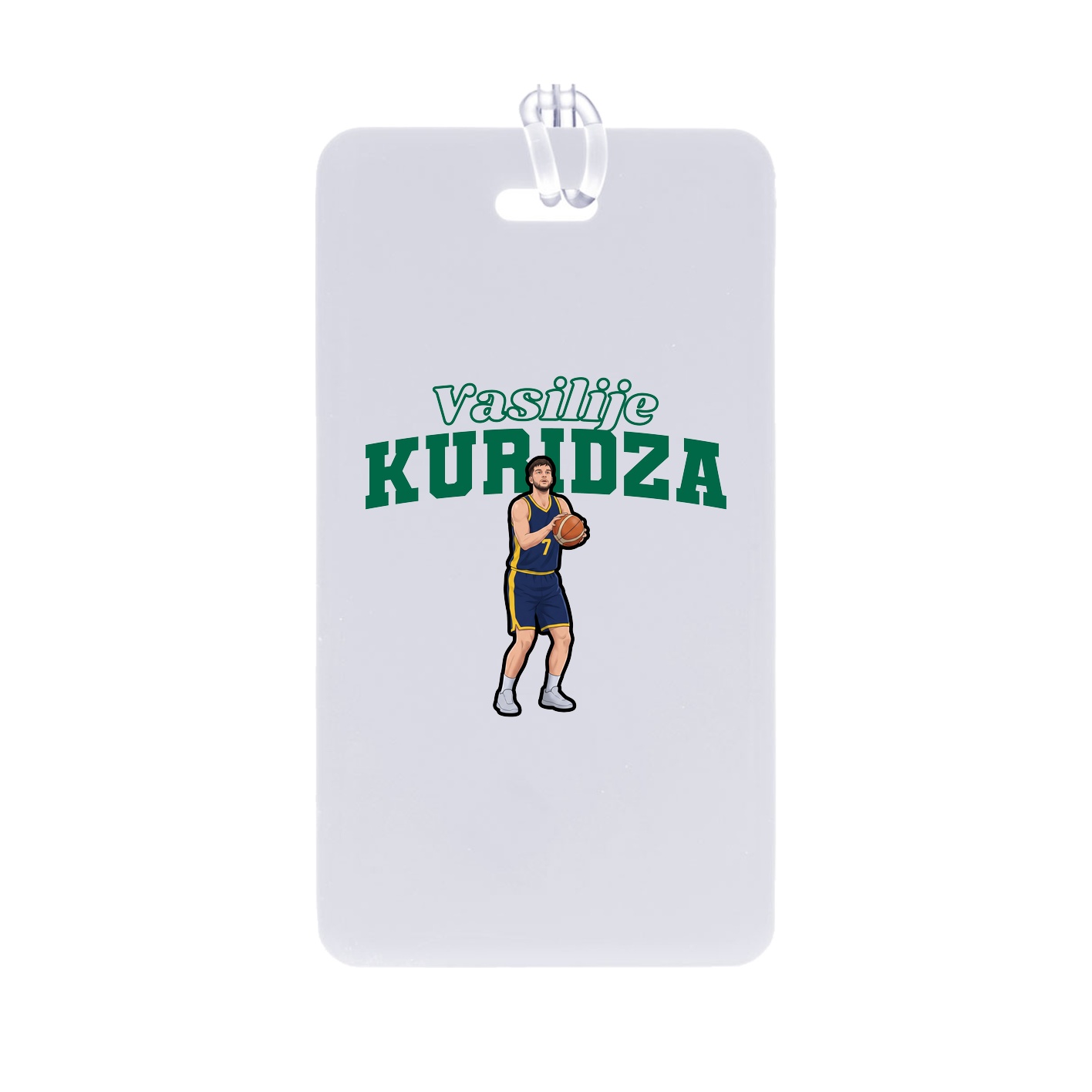 Bag Tag — Name Arch in Classic