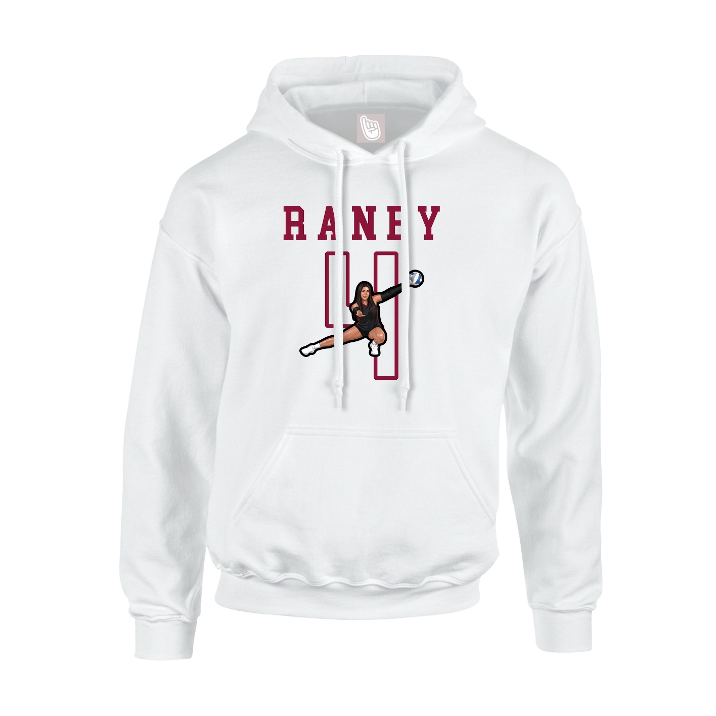 Youth Hoodie — Shirsey in White