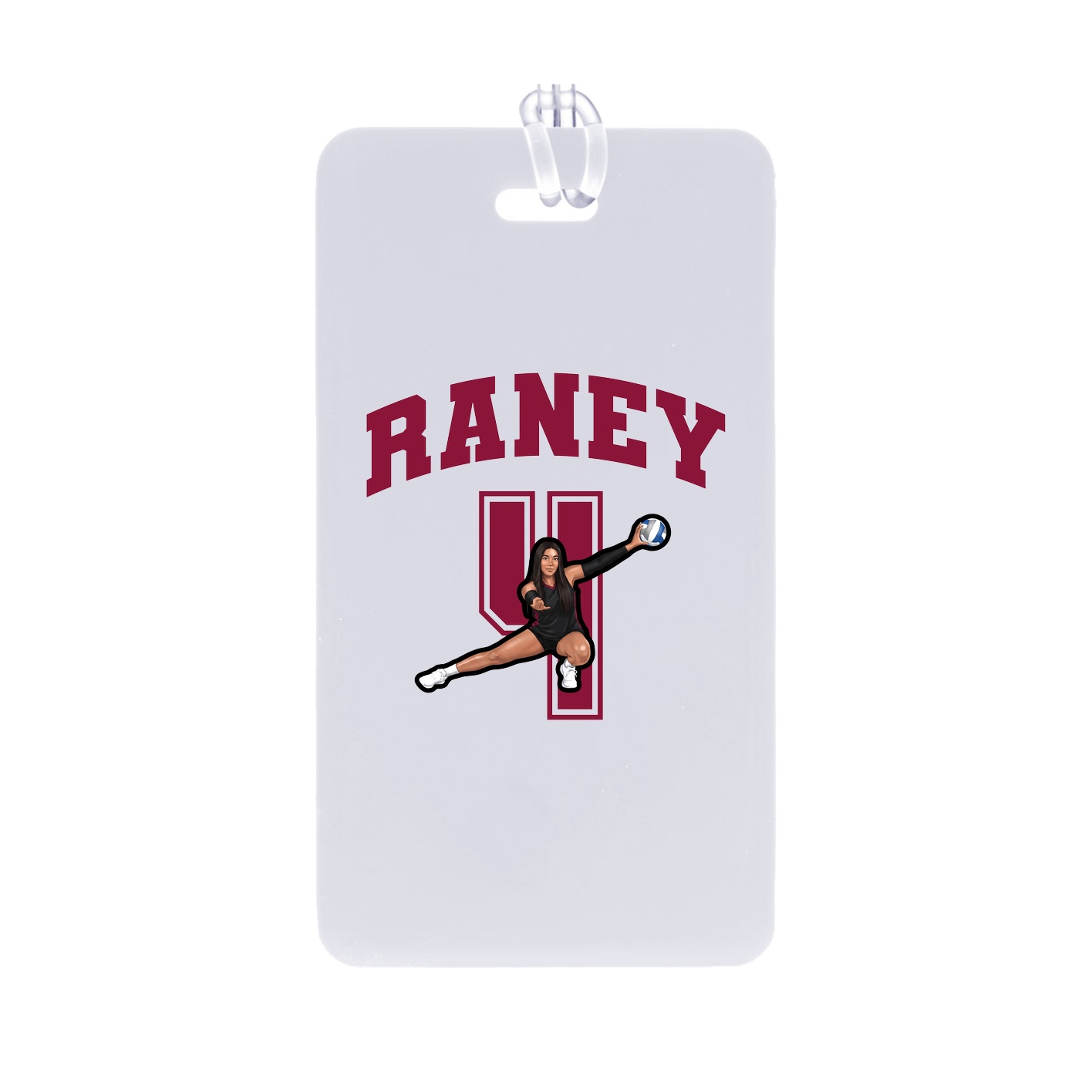 Bag Tag — Number in Classic