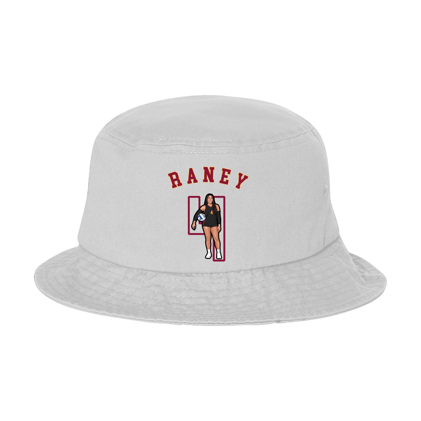 Bucket Cap — Shirsey Arch in White