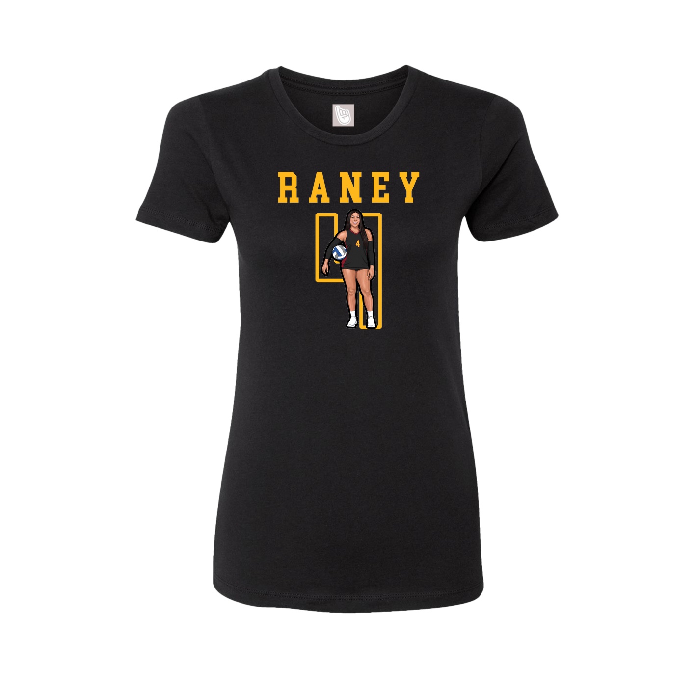 Womens Tee — Shirsey in Black