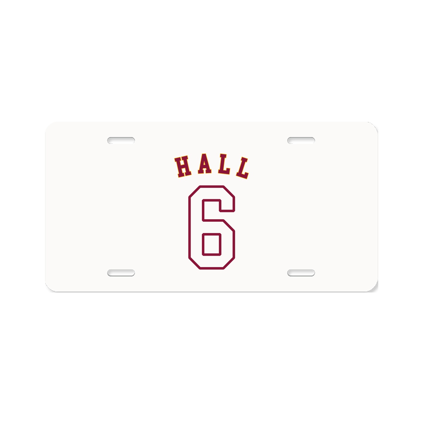 License Plate — Shirsey Arch in Classic
