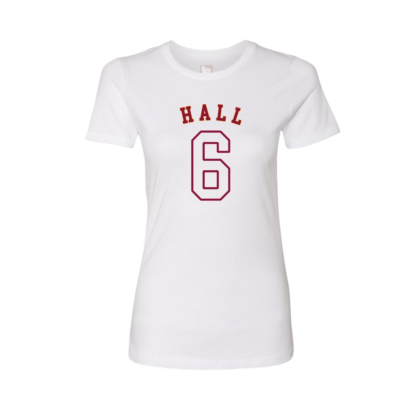 Womens Tee — Shirsey Arch in White