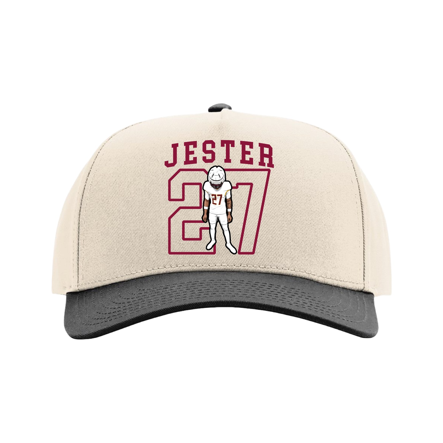 Full Fabric Five-Panel Champ Cap