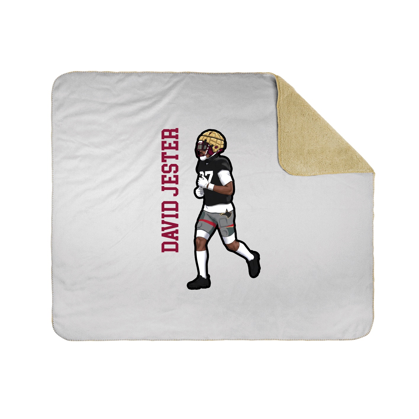 50x60 Sherpa Lined Throw Blanket