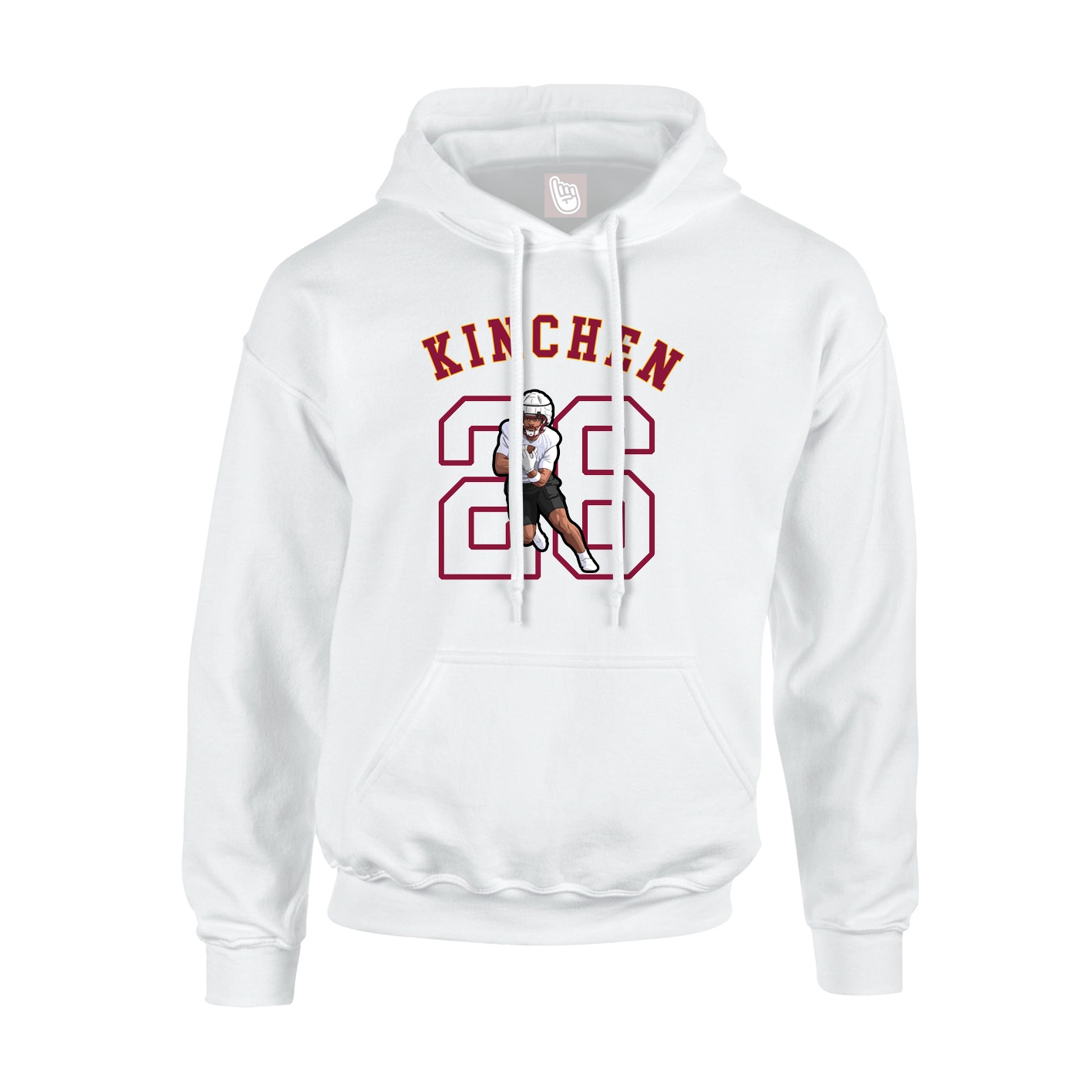 Hoodie — Shirsey Arch in White