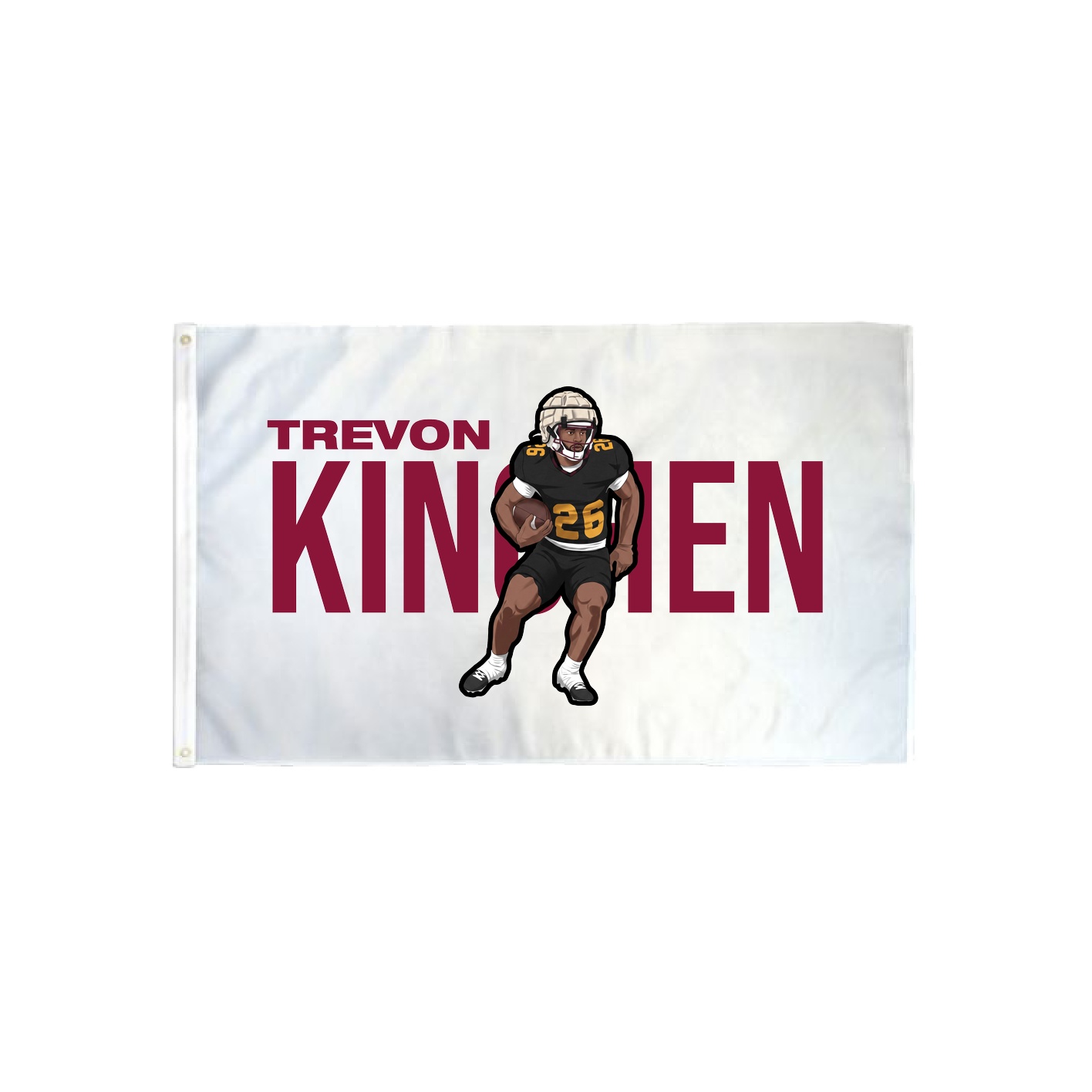 3x5 Flag — Player Name in Classic