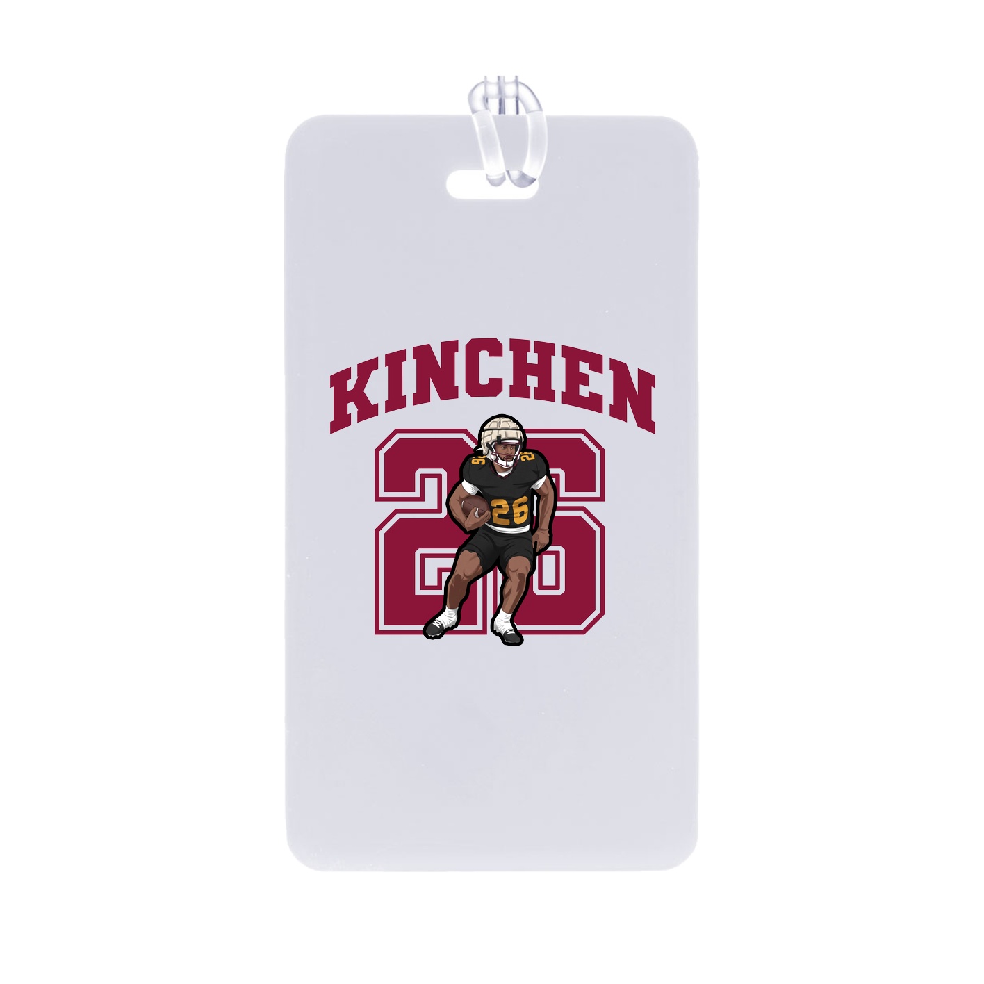 Bag Tag — Number in Classic