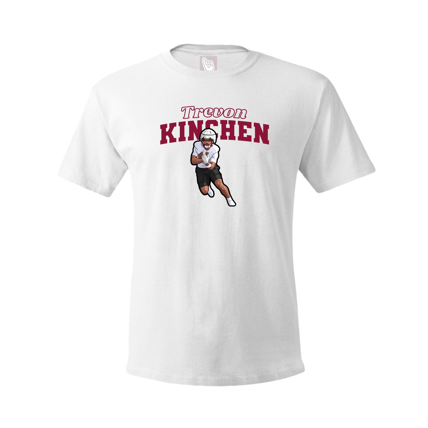Tee — Name Arch in White
