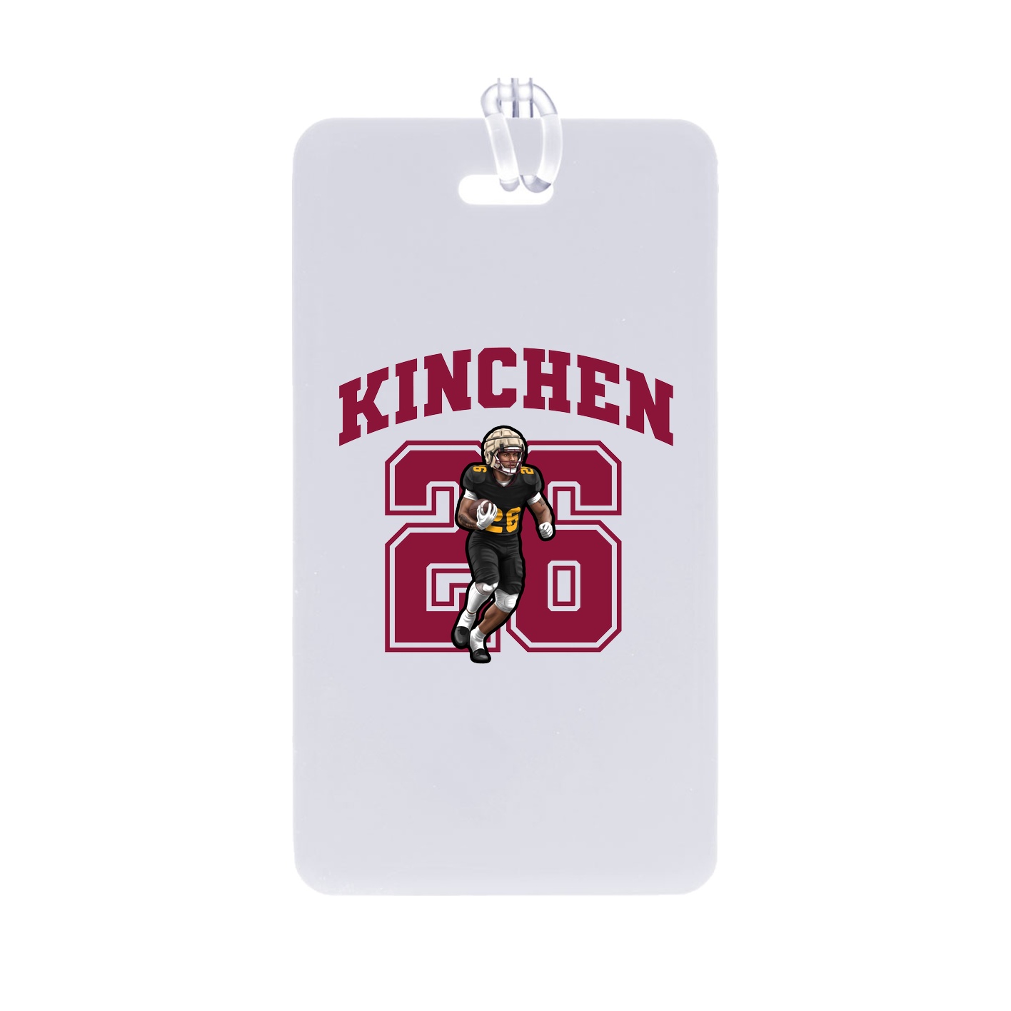 Bag Tag — Number in Classic