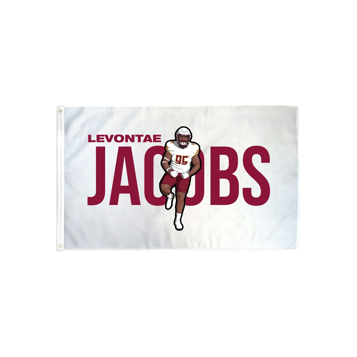 3x5 Flag — Player Name in Classic