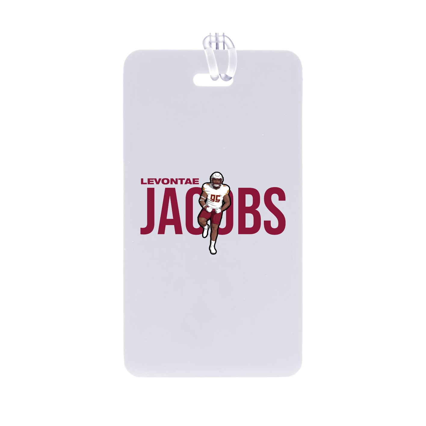 Bag Tag — Player Name in Classic