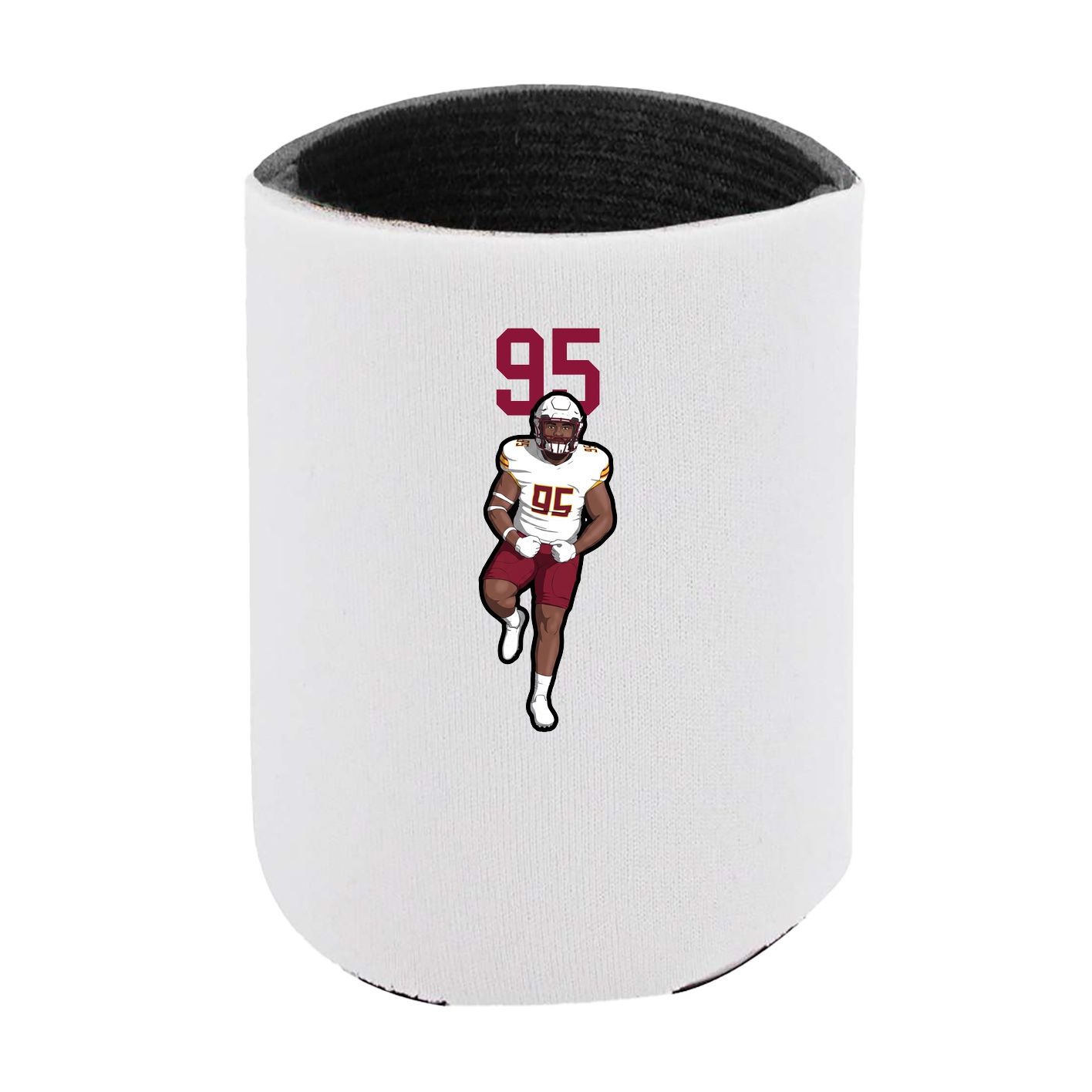 Can Holder — Number Top in White