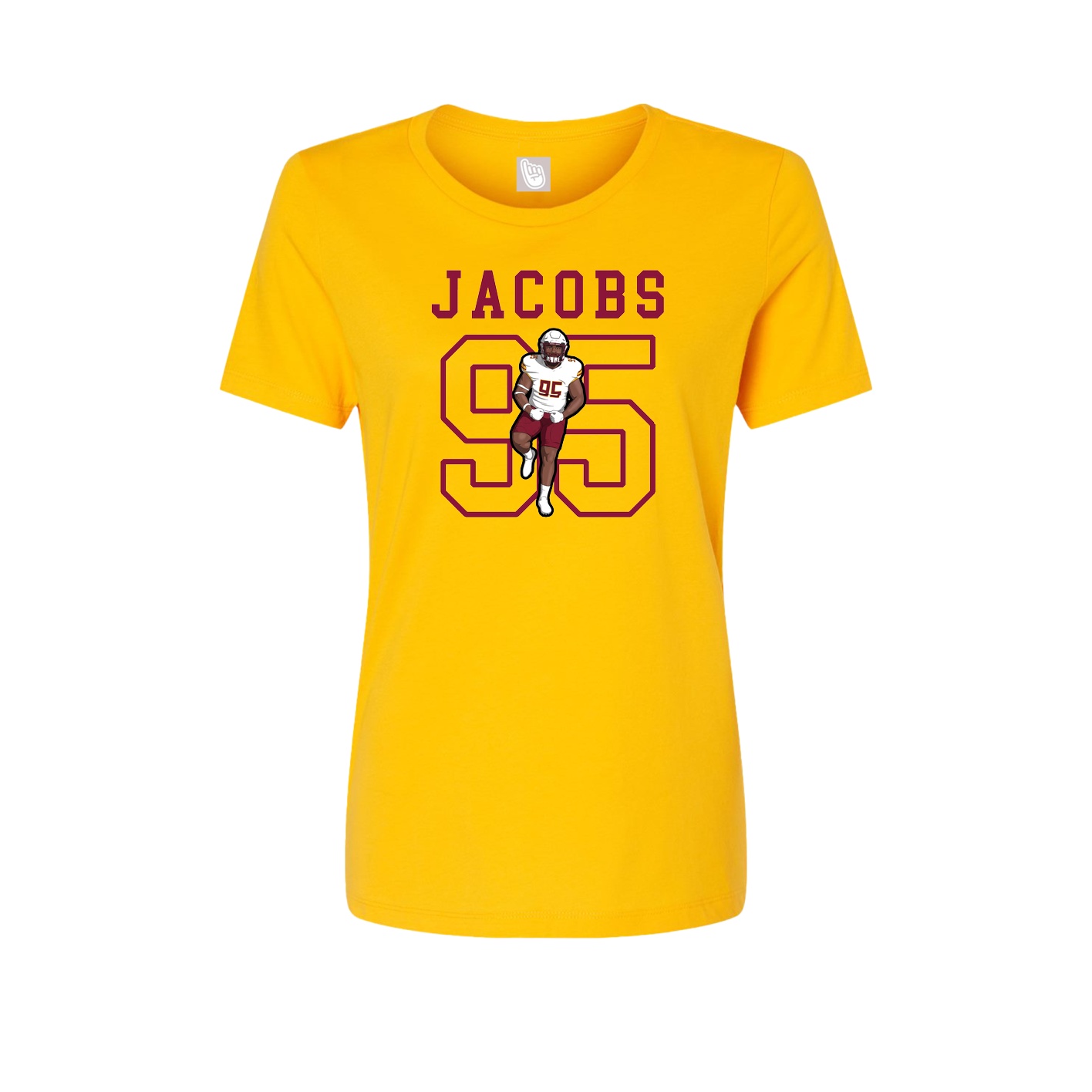Fitted Women's Tee — Shirsey in Gold