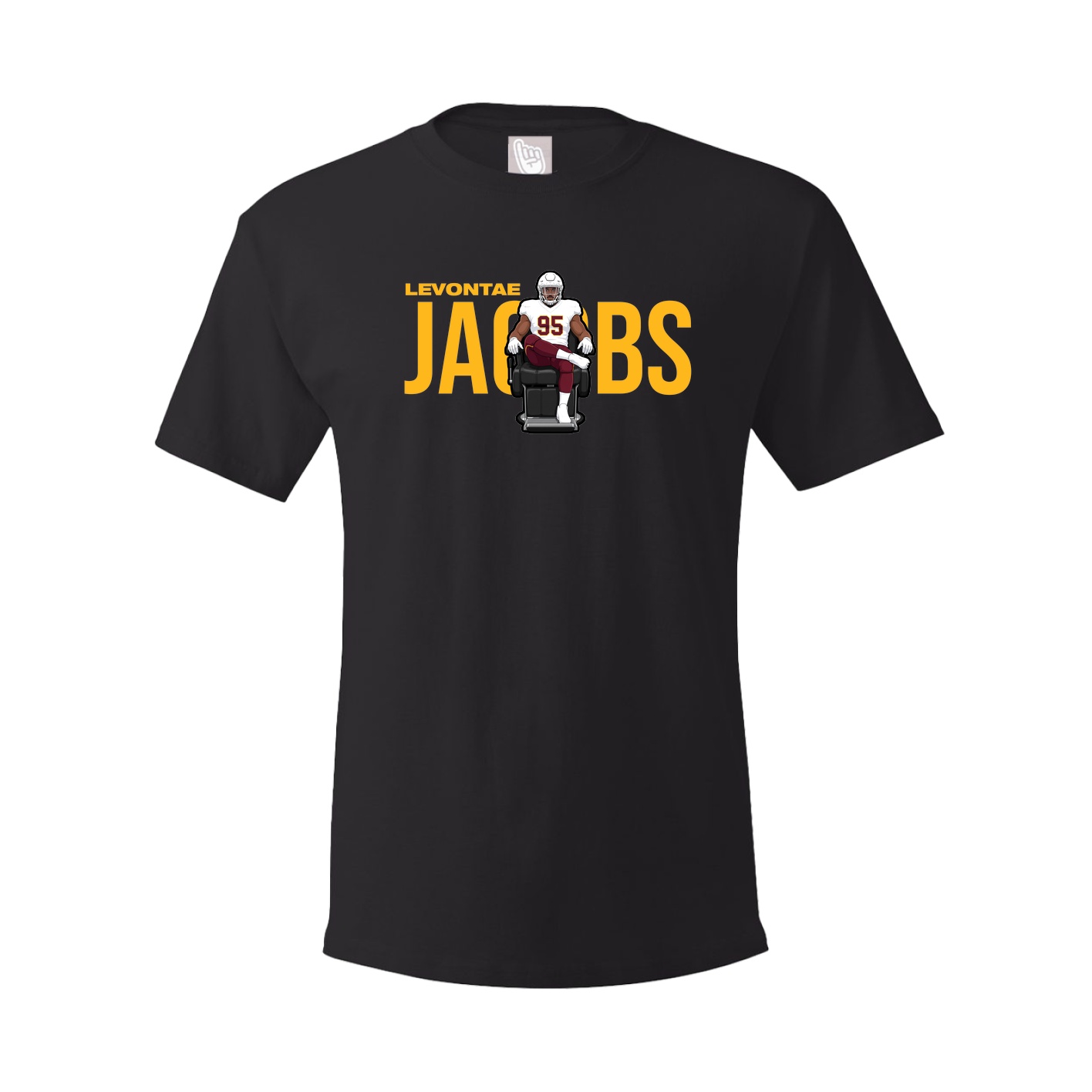 Tee — Player Name in Black