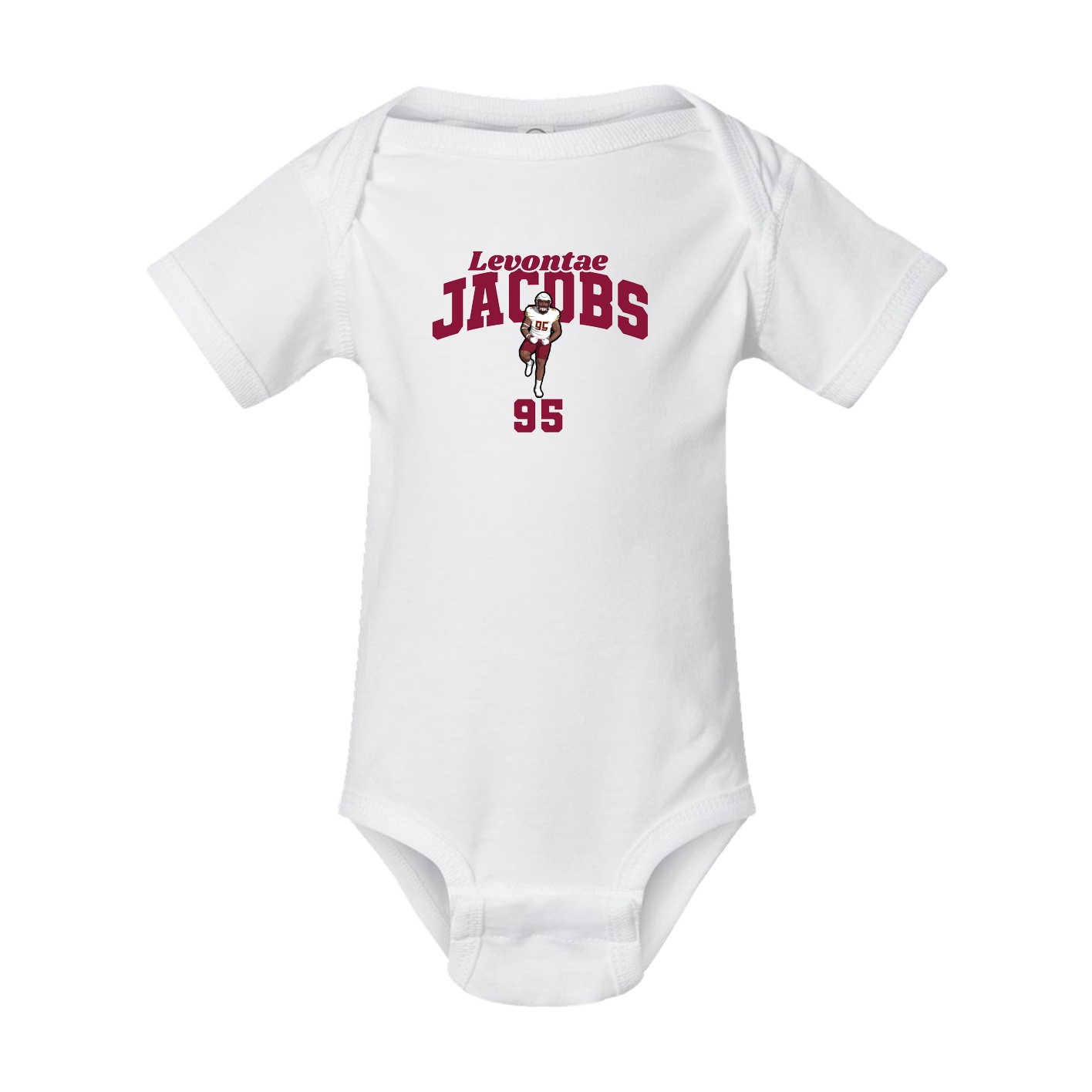 Baby Onesie — Signature Arch in White