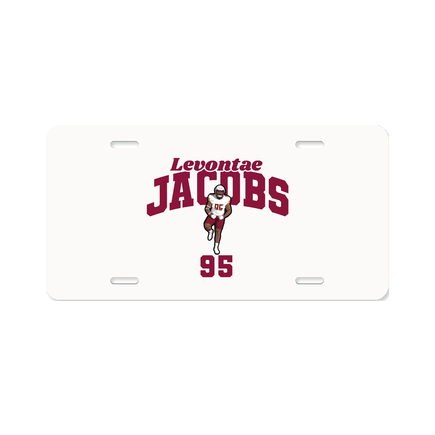 License Plate — Signature Arch in Classic