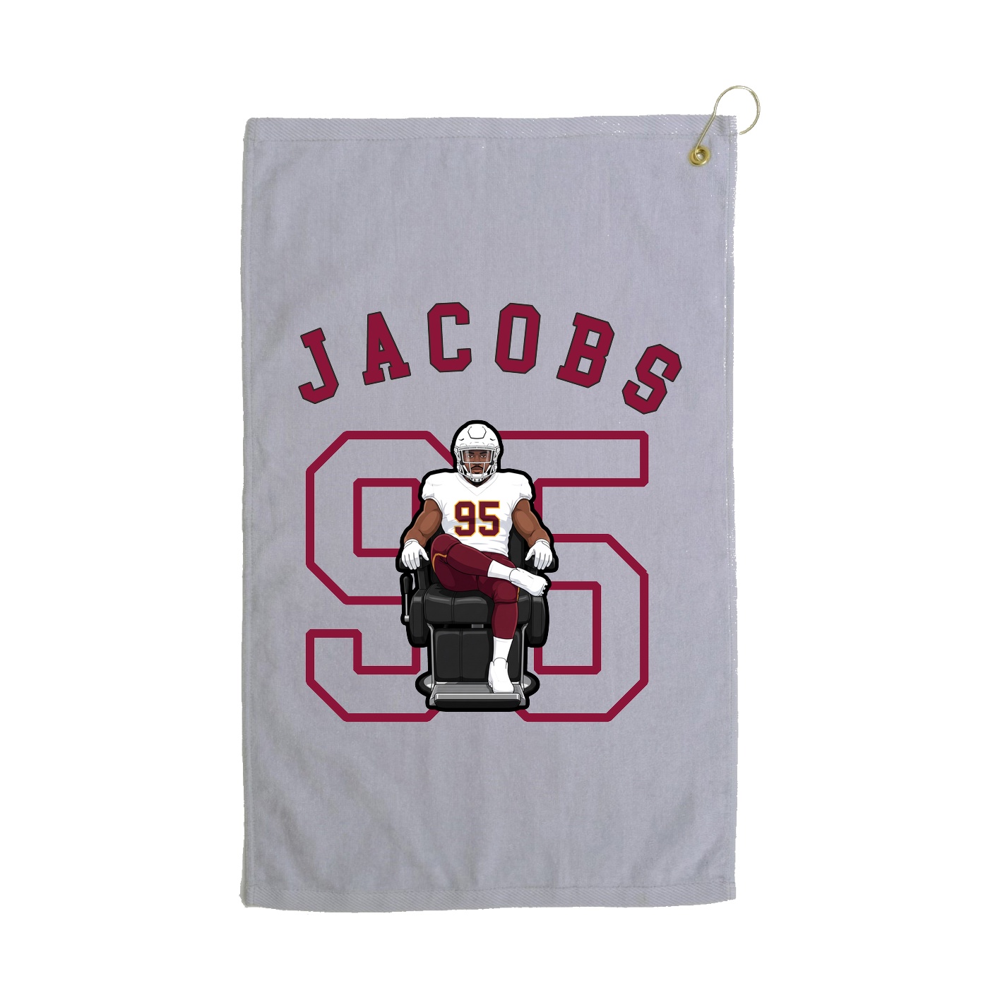 Golf Towel — Shirsey Arch in Grey