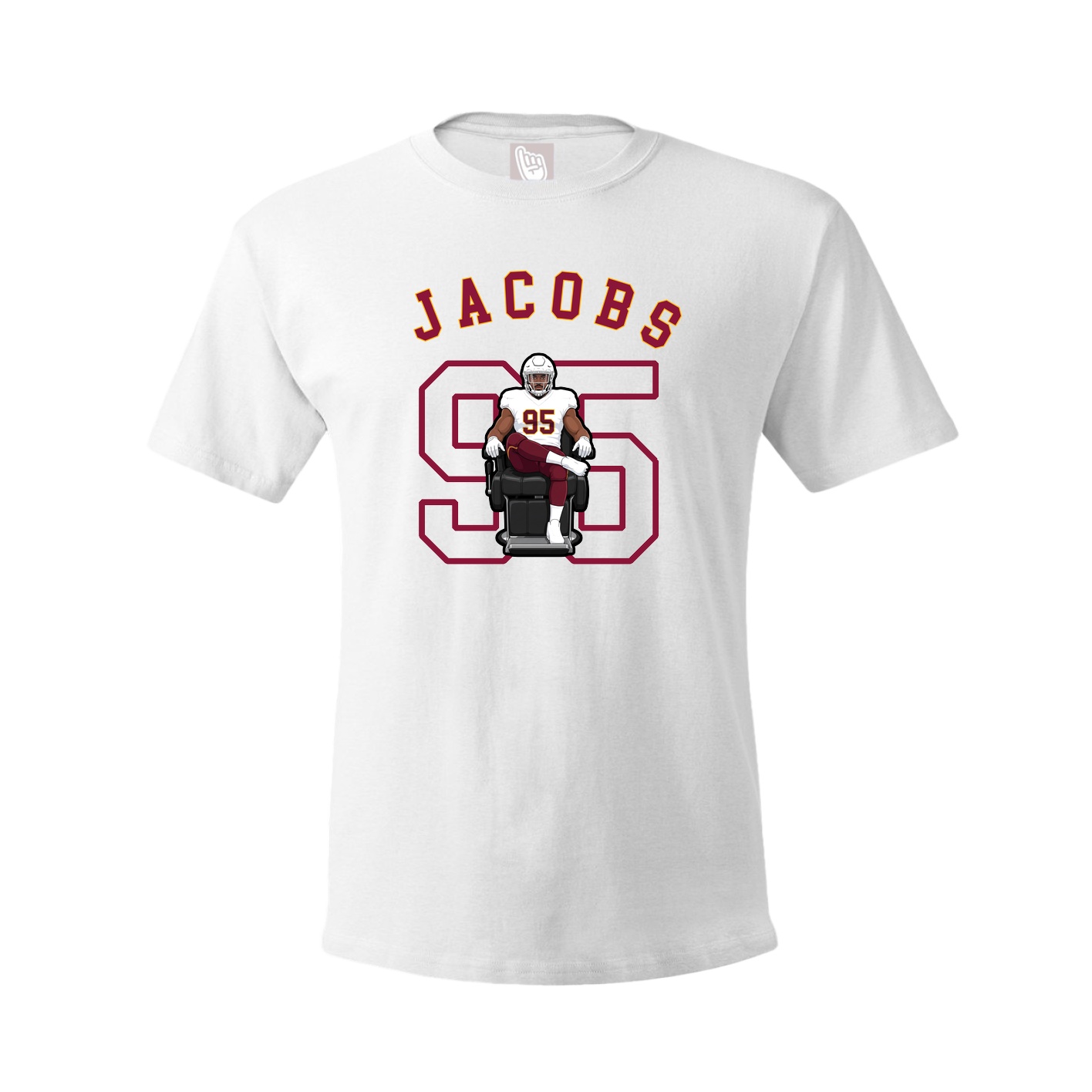 Youth Tee — Shirsey Arch in White