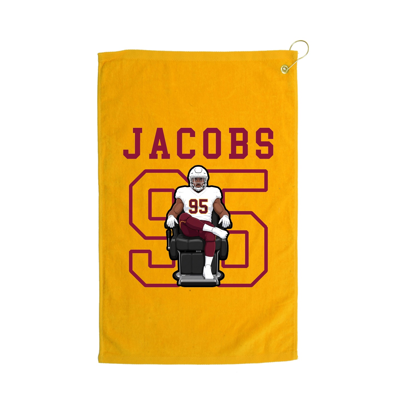 Golf Towel — Shirsey in Gold